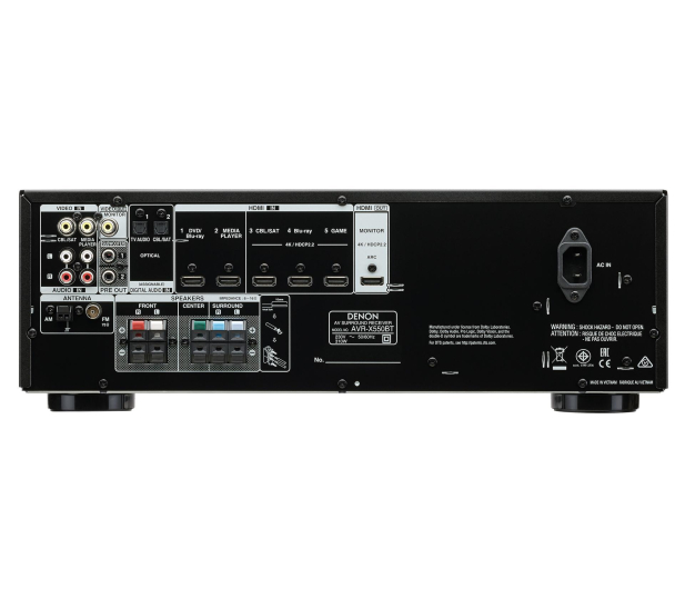 Denon AVR-X550BT czarny - 454378 - zdjęcie 3